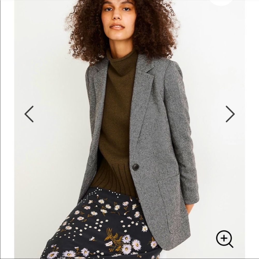 NWT Madewell Larsen blazer herringbone size XXS